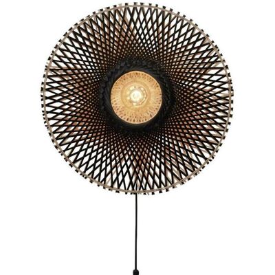 Good & Mojo Kalimantan Wandleuchte - Nachhaltiges Bambusdesign Good & Mojo Kalimantan Wandleuchte - Nachhaltiges Bambusdesign