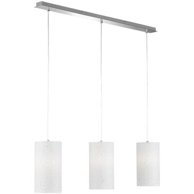 Fischer & Honsel Weiße 3-flammige Pendellampe - Pendelleuchte Fischer & Honsel Weiße 3-flammige Pendellampe - Pendelleuchte