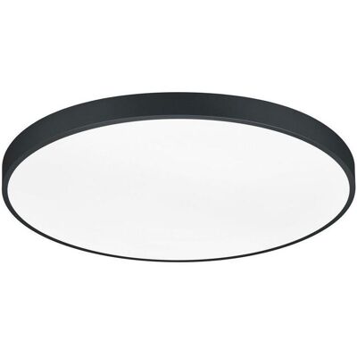 Trio Leuchten , Schwarz , Metall , 75x6.5x75 cm , Trio Leuchten , Schwarz , Metall , 75x6.5x75 cm ,