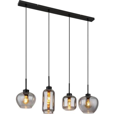 James Wood , Schwarz , Metall, Glas , 24x120x99.5 cm , höhenverstellbar , James Wood , Schwarz , Metall, Glas , 24x120x99.5 cm , höhenverstellbar ,