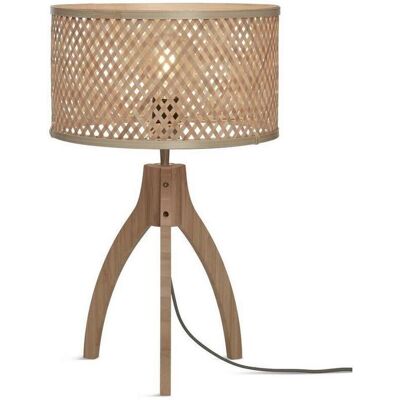 Good&Mojo Handgefertigte Bambus-Tischlampe - Mehrfarbig - Tischlampe Good&Mojo Handgefertigte Bambus-Tischlampe - Mehrfarbig - Tischlampe