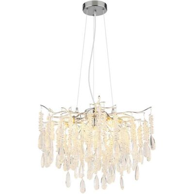 Globo , Klar, Silberfarben , Metall, Kunststoff, Glas , 120 cm , CE , beliebig kürzbar , Globo , Klar, Silberfarben , Metall, Kunststoff, Glas , 120 cm , CE , beliebig kürzbar ,