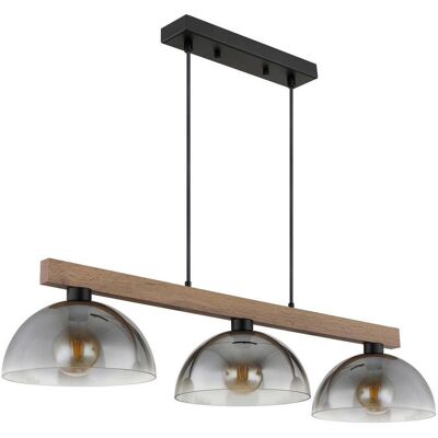 Globo , Grau, Klar, Schwarz, Dunkelbraun , Holz, Metall, Glas, Textil , 30x120x114 cm , CE , beliebig kürzbar , Globo , Grau, Klar, Schwarz, Dunkelbraun , Holz, Metall, Glas, Textil , 30x120x114 cm , CE , beliebig kürzbar ,