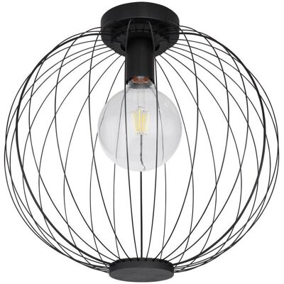 Globo , Schwarz , Metall , Kugel , 37.5 cm , CE , Globo , Schwarz , Metall , Kugel , 37.5 cm , CE ,