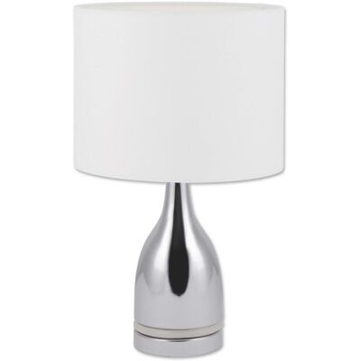 Näve , Weiß, Chromfarben , Metall, Kunststoff, Textil , rund , 43.5 cm , Näve , Weiß, Chromfarben , Metall, Kunststoff, Textil , rund , 43.5 cm ,