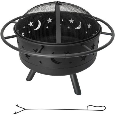 Möbelix , Schwarz , Metall , rund , 60 cm , Freizeit im Garten, Gartenaccessoires, Feuerschalen Möbelix , Schwarz , Metall , rund , 60 cm , Freizeit im Garten, Gartenaccessoires, Feuerschalen