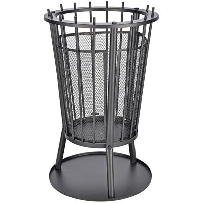 VidaXL Feuerkorb mit Funkenfänger - 40x61cm - Feuerkorb VidaXL Feuerkorb mit Funkenfänger - 40x61cm - Feuerkorb