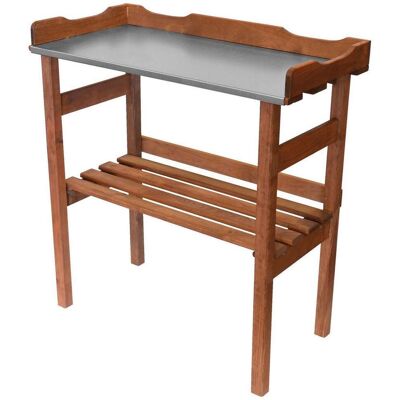 Möbelix , Braun , Holz, Metall , Kiefer , massiv , 78x94x38 cm , Freizeit im Garten, Gartenpflege, Pflanzenpflege, Pflanztische Möbelix , Braun , Holz, Metall , Kiefer , massiv , 78x94x38 cm , Freizeit im Garten, Gartenpflege, Pflanzenpflege, Pflanztische