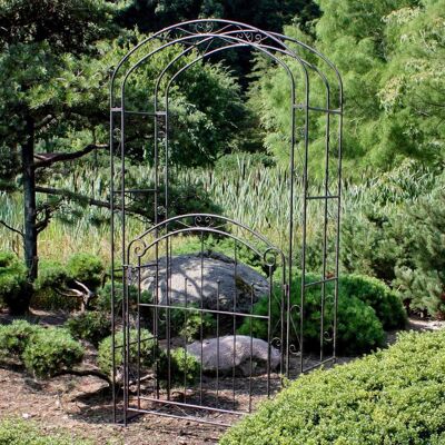 Möbelix , Rostfarben , Metall , 115x215x43 cm , Freizeit im Garten, Gartenaccessoires, Rosenbögen Möbelix , Rostfarben , Metall , 115x215x43 cm , Freizeit im Garten, Gartenaccessoires, Rosenbögen