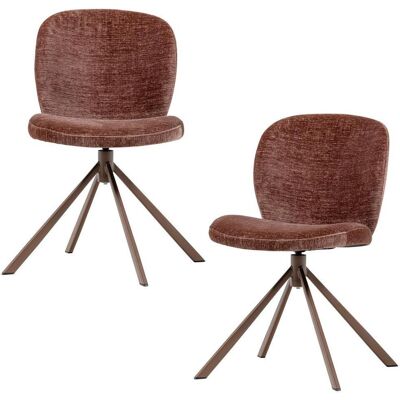 Livetastic , Braun , Metall , 58x80x65 cm , Sitzfläche 360° drehbar , Livetastic , Braun , Metall , 58x80x65 cm , Sitzfläche 360° drehbar ,