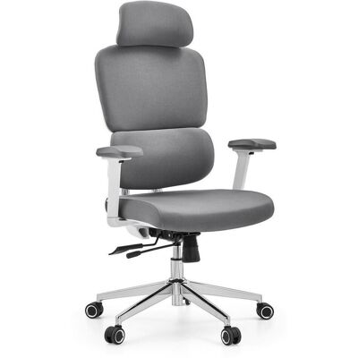Mid.you , Grau , Metall , 68x132x67 cm , ergonomische Rückenlehne , Mid.you , Grau , Metall , 68x132x67 cm , ergonomische Rückenlehne ,