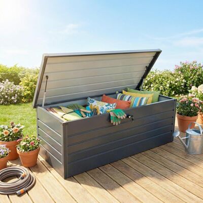 Möbelix , Anthrazit Hochglanz , Metall , 70x63x165 cm , wetterfest, absperrbar, regenwasserdicht, Gasdruckfeder , Möbelix , Anthrazit Hochglanz , Metall , 70x63x165 cm , wetterfest, absperrbar, regenwasserdicht, Gasdruckfeder ,