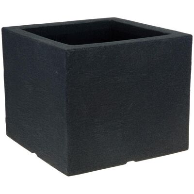 Möbelix , Anthrazit , Kunststoff , quadratisch , 39x33x39 cm , Dekoration, Blumen & Blumentöpfe, Übertöpfe Möbelix , Anthrazit , Kunststoff , quadratisch , 39x33x39 cm , Dekoration, Blumen & Blumentöpfe, Übertöpfe