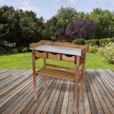 Möbelix , Kieferfarben , Metall , Kiefer , massiv , 78x94x38 cm , Freizeit im Garten, Gartenpflege, Pflanzenpflege, Pflanztische Möbelix , Kieferfarben , Metall , Kiefer , massiv , 78x94x38 cm , Freizeit im Garten, Gartenpflege, Pflanzenpflege, Pflanztische
