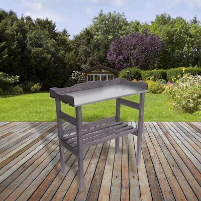 Möbelix , Anthrazit , Metall , Kiefer , massiv , 78x94x38 cm , Freizeit im Garten, Gartenpflege, Pflanzenpflege, Pflanztische Möbelix , Anthrazit , Metall , Kiefer , massiv , 78x94x38 cm , Freizeit im Garten, Gartenpflege, Pflanzenpflege, Pflanztische