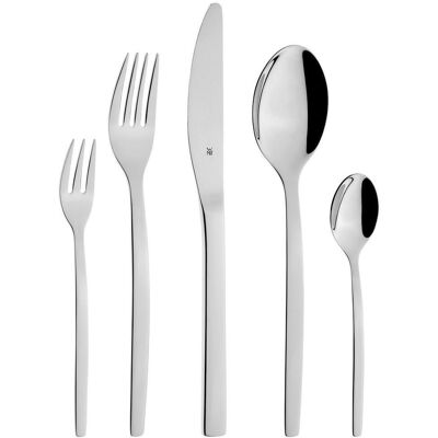 WMF , Hellgrau , Metall , 26.70x4.80x43.30 cm , Kochen & Essen, Besteck, Bestecksets WMF , Hellgrau , Metall , 26.70x4.80x43.30 cm , Kochen & Essen, Besteck, Bestecksets
