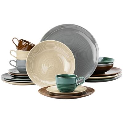 Seltmann Weiden , Mehrfarbig , Keramik , 260 ml,260 ml , Kochen & Essen, Geschirr, Geschirrsets, Kombiservices Seltmann Weiden , Mehrfarbig , Keramik , 260 ml,260 ml , Kochen & Essen, Geschirr, Geschirrsets, Kombiservices