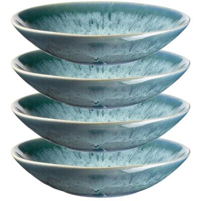 Mäser , Blau , Keramik , rund , 5 cm , Grüner Punkt, Made in Europe , Mäser , Blau , Keramik , rund , 5 cm , Grüner Punkt, Made in Europe ,