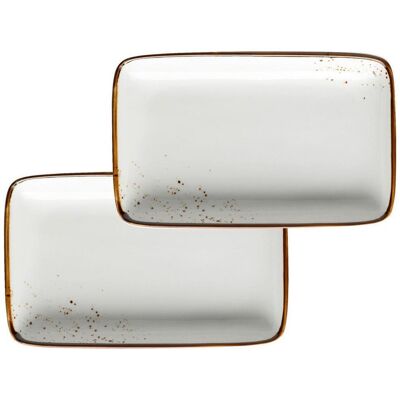 Mäser , Braun, Beige , Keramik , rechteckig , 21x3x13 cm , Mäser , Braun, Beige , Keramik , rechteckig , 21x3x13 cm ,