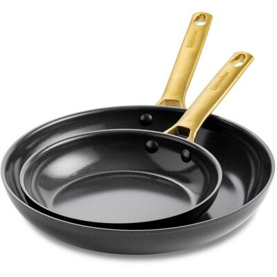 GreenPan , Schwarz, Goldfarben , Metall , 0 l , GreenPan , Schwarz, Goldfarben , Metall , 0 l ,