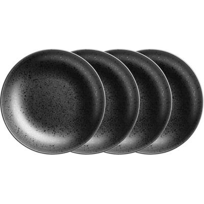 Mäser , Schwarz , Keramik , rund , 4 cm , Grüner Punkt, Made in Europe , Mäser , Schwarz , Keramik , rund , 4 cm , Grüner Punkt, Made in Europe ,