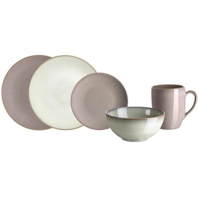 Mäser , Braun, Sandfarben , Keramik , 325 ml , 32.8x28.5x29 cm , Mäser , Braun, Sandfarben , Keramik , 325 ml , 32.8x28.5x29 cm ,