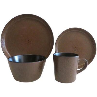 James Wood , Braun, Schwarz , Keramik , Abstraktes , 330 ml,550 ml , Lfgb , James Wood , Braun, Schwarz , Keramik , Abstraktes , 330 ml,550 ml , Lfgb ,