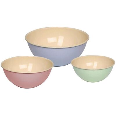 Riess , Grün, Rosa, Pastellblau , Metall , rund , hitzebeständig, nachhaltig, stapelbar , Kochen & Essen, Geschirr, Schüsseln & Schalen Riess , Grün, Rosa, Pastellblau , Metall , rund , hitzebeständig, nachhaltig, stapelbar , Kochen & Essen, Geschirr, Schüsseln & Schalen
