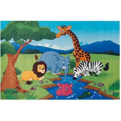Möbelix , Blau, Grün, Hellblau, Dunkelblau , Textil , rechteckig , 100x160 cm , Oeko-Tex® Standard 100 , für Fußbodenheizung geeignet, rutschfest , Möbelix , Blau, Grün, Hellblau, Dunkelblau , Textil , rechteckig , 100x160 cm , Oeko-Tex® Standard 100 , für Fußbodenheizung geeignet, rutschfest ,