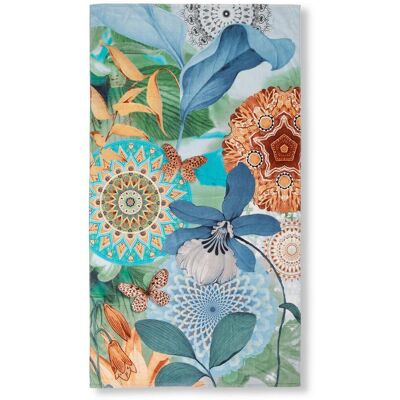 Hip Zephir Blau 100x180cm Velours Strandtuch - Strandtuch Hip Zephir Blau 100x180cm Velours Strandtuch - Strandtuch