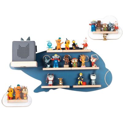 Livetastic , Blau , Holzwerkstoff , 9 Fächer , 60x30x19 cm , erweiterbar, Toniebox und tonies®-Figuren kompatibel , Kinder- & Jugendzimmer, Kinderregale Livetastic , Blau , Holzwerkstoff , 9 Fächer , 60x30x19 cm , erweiterbar, Toniebox und tonies®-Figuren kompatibel , Kinder- & Jugendzimmer, Kinderregale