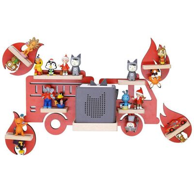 BOARTI Wandregal Feuerwehr Sammlung - Kinderzimmer BOARTI Wandregal Feuerwehr Sammlung - Kinderzimmer
