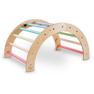 TISSI Pastell Kinder Indoor Klettergerüst - Förbättrar motorik & självförtroende TISSI Pastell Kinder Indoor Klettergerüst - Förbättrar motorik & självförtroende