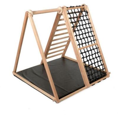 Cliff , Schwarz, Birkefarben , Holz , Birke , 105x110x100 cm , Cliff , Schwarz, Birkefarben , Holz , Birke , 105x110x100 cm ,