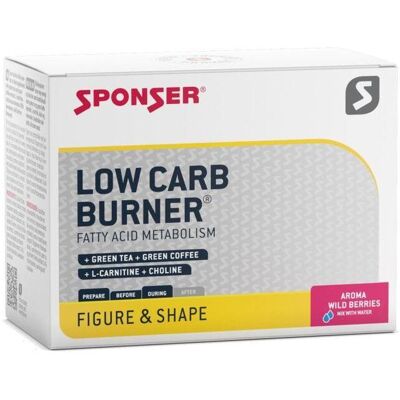 Sponser Unisex Low Carb Burner - Wild Berries (20 x 6g) Sponser Unisex Low Carb Burner - Wild Berries (20 x 6g)