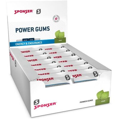 Sponser Unisex Power Gums Sour (20 x 75g) Sponser Unisex Power Gums Sour (20 x 75g)