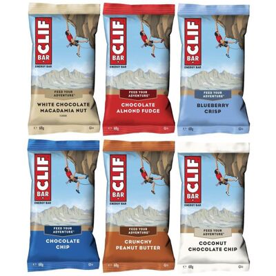 Clif Bar Unisex Probierpaket (6 x 68g) Clif Bar Unisex Probierpaket (6 x 68g)