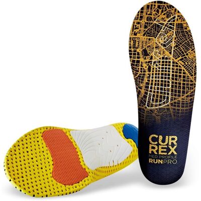 Currex Unisex RunPro Med Einlegesohle orange Currex Unisex RunPro Med Einlegesohle orange