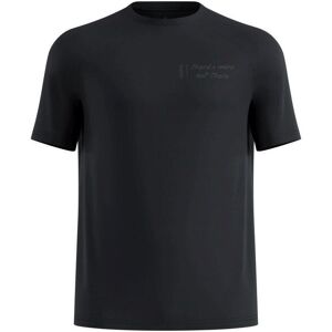 Odlo Herren Essential Print T-Shirt Crew Neck s/s schwarz Odlo Herren Essential Print T-Shirt Crew Neck s/s schwarz
