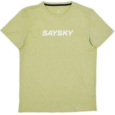 Saysky Herren Logo Pace T-Shirt grün Saysky Herren Logo Pace T-Shirt grün