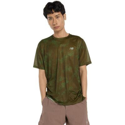 New Balance Herren Athletics Printed T-Shirt braun New Balance Herren Athletics Printed T-Shirt braun