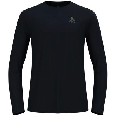 Odlo Herren Zeroweight Chill-Tec T-Shirt Crew Neck l/s schwarz Odlo Herren Zeroweight Chill-Tec T-Shirt Crew Neck l/s schwarz