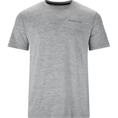 Endurance Herren Abdon Melange S/S Tee grau Endurance Herren Abdon Melange S/S Tee grau