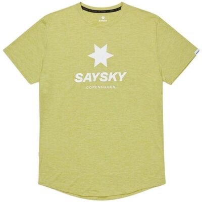 Saysky Herren Logo Combat Pro T-shirt gelb Saysky Herren Logo Combat Pro T-shirt gelb