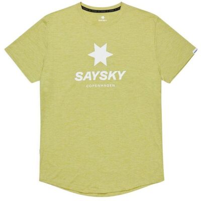 Saysky Herren Logo Combat Pro T-shirt gelb Saysky Herren Logo Combat Pro T-shirt gelb