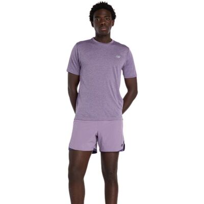New Balance Herren Athletics T-Shirt lila New Balance Herren Athletics T-Shirt lila