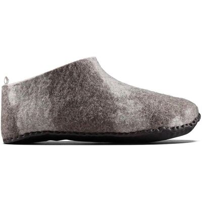 Vivobarefoot Unisex MIM Felt Slipper II grau Vivobarefoot Unisex MIM Felt Slipper II grau