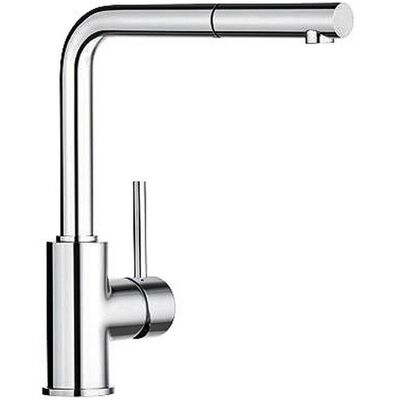 Blanco Küchenarmatur, Chromfarben, Metall, 11x29.6x32.5 cm, flexible Anschlussschläuche, herausziehbare Spülbrause, Keramikkartusche, schwenkbarer Auslauf 360°, Küchen, Küchenausstattung, Küchenarmaturen Blanco Küchenarmatur, Chromfarben, Metall, 11x29.6x32.5 cm, flexible Anschlussschläuche, herausziehbare Spülbrause, Keramikkartusche, schwenkbarer Auslauf 360°, Küchen, Küchenausstattung, Küchenarmaturen