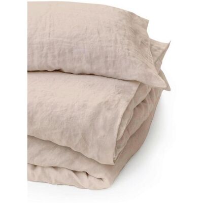 Bettwäsche, Beige, Textil, Uni, 140x200 cm, Oeko-Tex® Standard 100, pflegeleicht, atmungsaktiv, hautfreundlich, schadstoffgeprüft, weiche und anschmiegsame Oberfläche, Heimtextilien, Bettwäsche & Leintücher, Bettwäsche Bettwäsche, Beige, Textil, Uni, 140x200 cm, Oeko-Tex® Standard 100, pflegeleicht, atmungsaktiv, hautfreundlich, schadstoffgeprüft, weiche und anschmiegsame Oberfläche, Heimtextilien, Bettwäsche & Leintücher, Bettwäsche