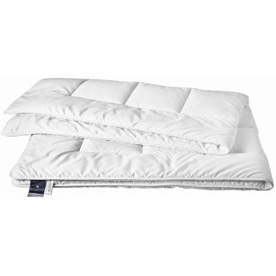 Billerbeck Ganzjahresdecke, Weiß, Textil, Füllung: Polyester, 135x200 cm, für Hausstauballergiker geeignet, temperaturausgleichend, feuchtigkeitsregulierend, strapazierfähig, weich und anschmiegsam, Heimtextilien, Kopfpolster & Bettdecken, Bettdecken, Gan Billerbeck Ganzjahresdecke, Weiß, Textil, Füllung: Polyester, 135x200 cm, für Hausstauballergiker geeignet, temperaturausgleichend, feuchtigkeitsregulierend, strapazierfähig, weich und anschmiegsam, Heimtextilien, Kopfpolster & Bettdecken, Bettdecken, Gan